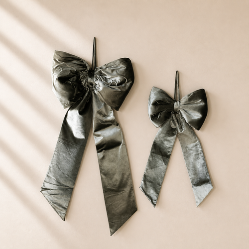 Oversized Holiday Velvet Bow