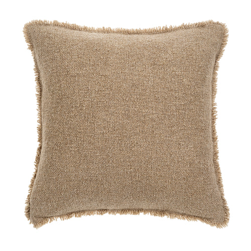 Fringed Boucle Pillow 20'' X 20''