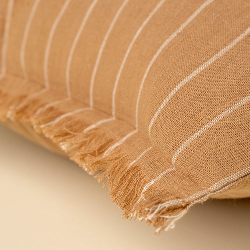 Handloom Stripe Pillow, 16" X 24"