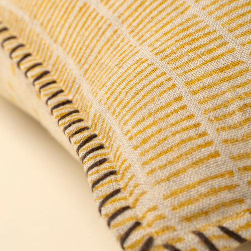 Dash & Dot Linen Pillow, 16" X 24"