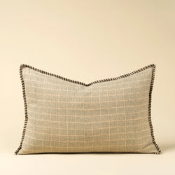 Dash & Dot Linen Pillow, 16" X 24"