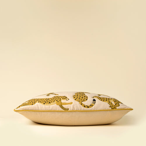 Cheetah Pillow, 16" X 24"