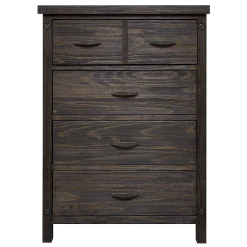 Adam Chest - 4 Drawer - Forest Black