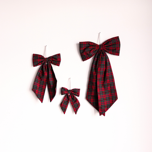 Holiday Fabric Bows