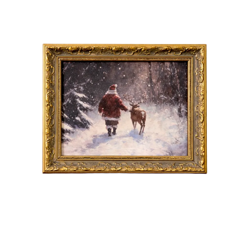 Wandering Saint Nicholas Framed Art