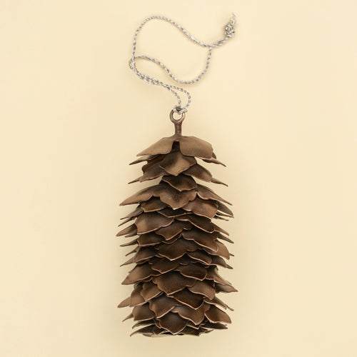 Indaba Pinecone Ornament
