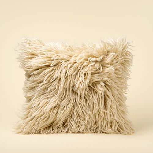 Flokati Pillow, 20" X 20"