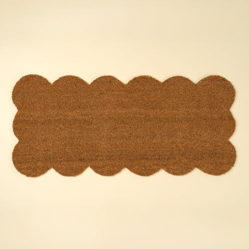 Scalloped Doormat L