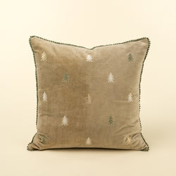 Velvet Trees Pillow, 20x20