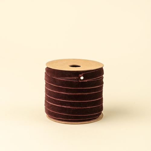 Velvet Ribbon on Spool - 10M