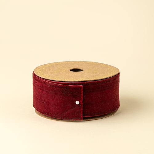 Velvet Ribbon on Spool - 10M