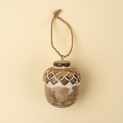 Wooden Holiday Ornament