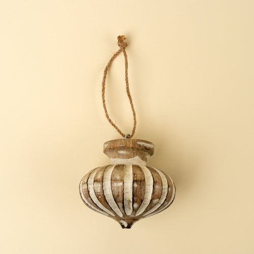 Wooden Holiday Ornament