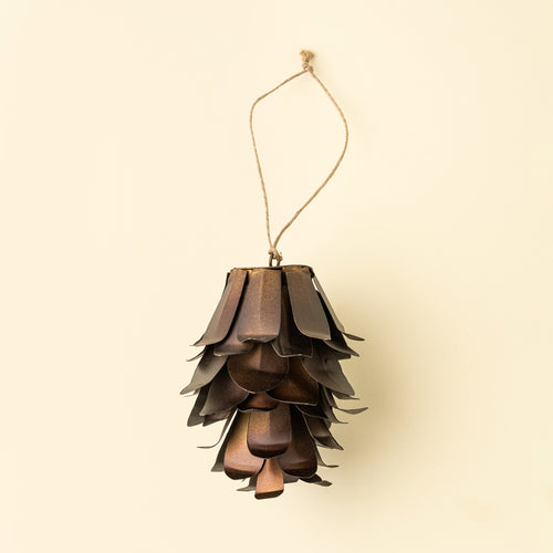 Indaba Pinecone Ornament