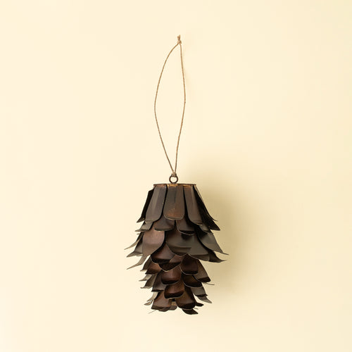 Indaba Pinecone Ornament