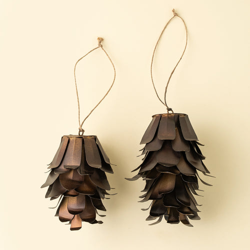 Indaba Pinecone Ornament