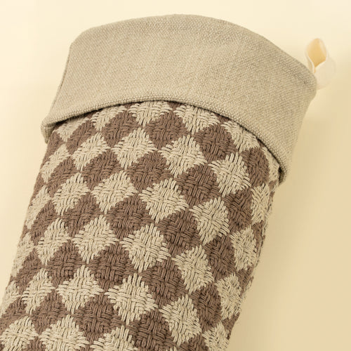 Check Weave Stocking
