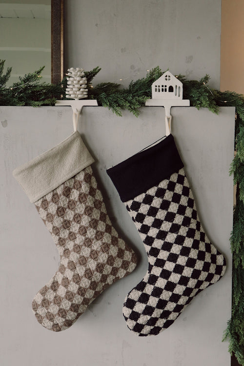 Check Weave Stocking