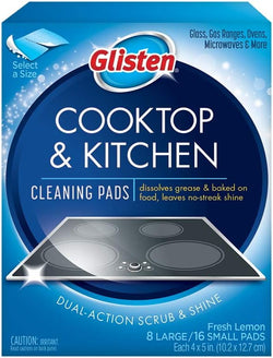 Glisten Cooktop & Kitchen Cleaning Pads