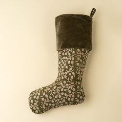 Wildvine Velvet Stocking