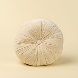 Velvet Tuft Round Cushion