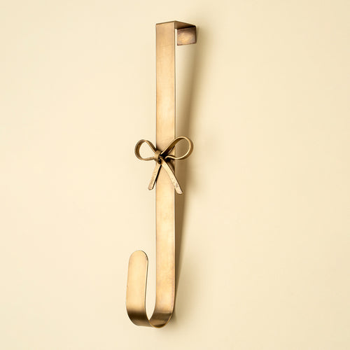 Tied Bow Wreath Hanger