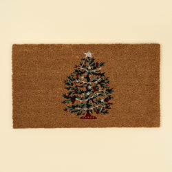 Christmas Tree Doormat, - 18" x 30"