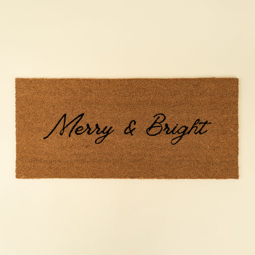 Merry & Bright Doormat
