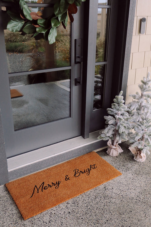 Merry & Bright Doormat