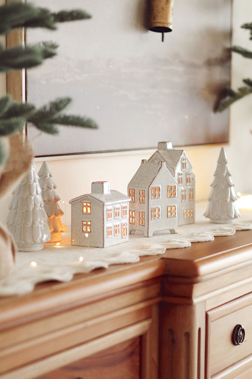 Snowdrift Ceramic Tree