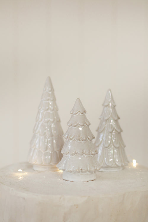 Snowdrift Ceramic Tree