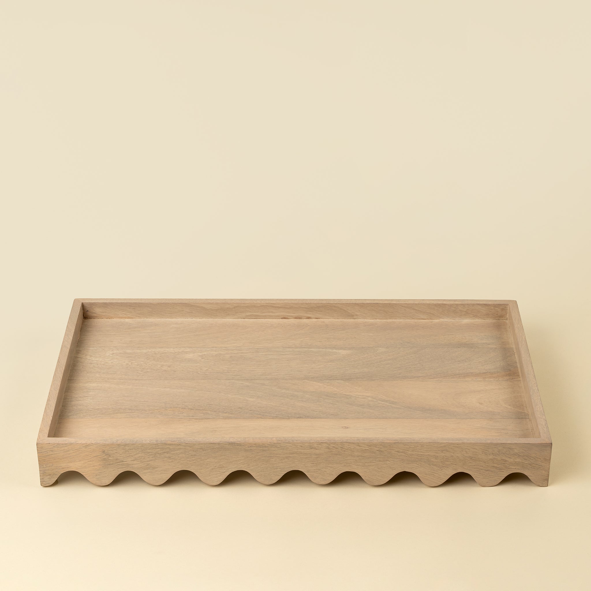 Scalloped Edge Tray, Rectangular – GP Home Furniture
