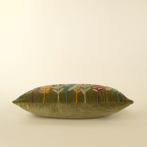 Velvet Grove Pillow, 16" X 24"