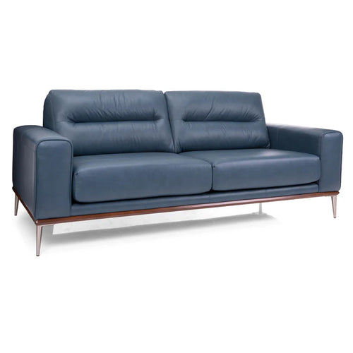 Snow Leather Sofa - Pandora White