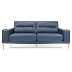 Snow Leather Sofa - Pandora White