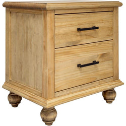 Victoria Nightstand - Rustic