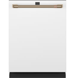 Café™ Smart Stainless Steel Interior Dishwasher - Matte White