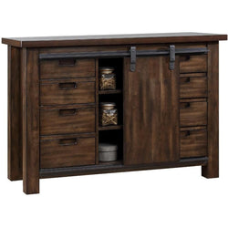 Khols Server - Dark Walnut