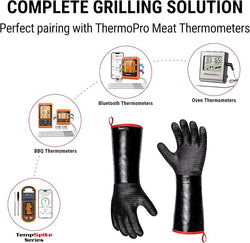 Thermopro Grill Gloves - Rubber, Set of 2