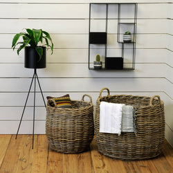 Haven Handwoven Rattan Storage Basket | Decorative Basket