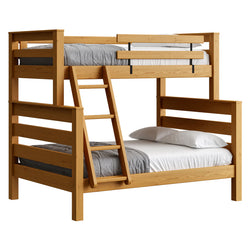 Crate Designs TimberFrame Bunk Bed - Twin Over Full With Ladder