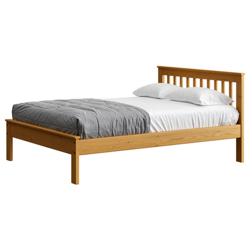 Mission Bed - 29in Headboard, 17in Footboard