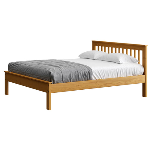 Mission Bed - 29in Headboard, 17in Footboard