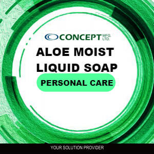 Concept Aloe Moist Liquid Soap Fragrance Free - 4L