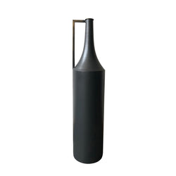 Argus Metal Vase - Black