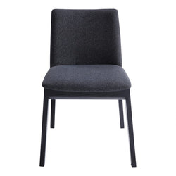 Deco Ash Dining Chair - Charcoal