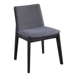 Deco Ash Dining Chair - Charcoal