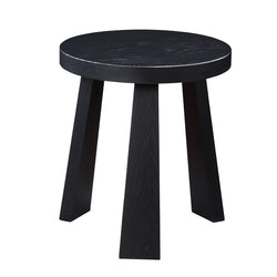 Lund Stool Black Oak