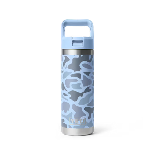 Yeti Rambler 18 oz Water Bottle with Colour-Matched Straw Cap (532ml)
