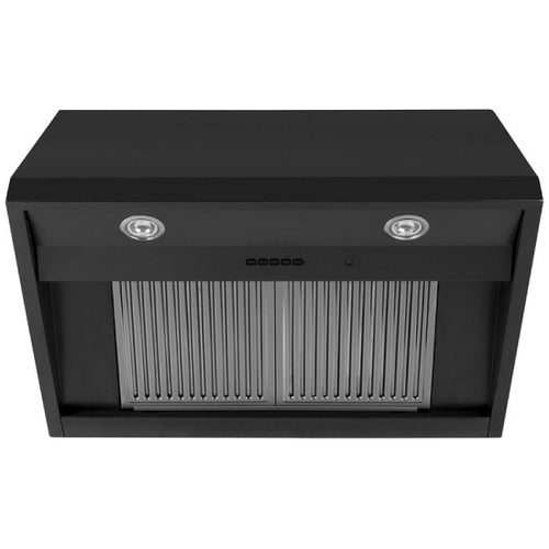 Cafe Range Hood Fan - Matte Black